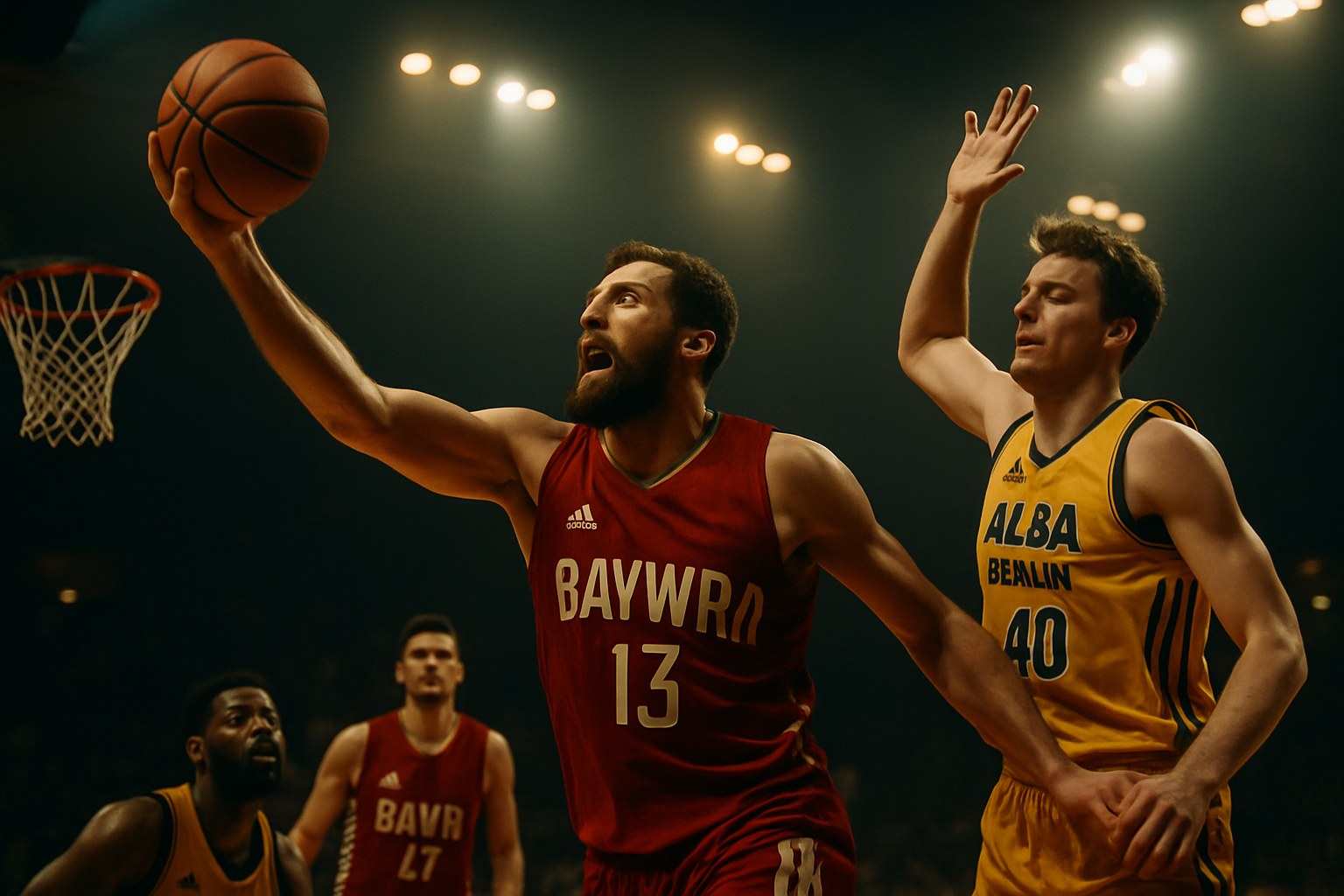 102:94! Bayern schlägt ALBA im ersten Final-Krimi