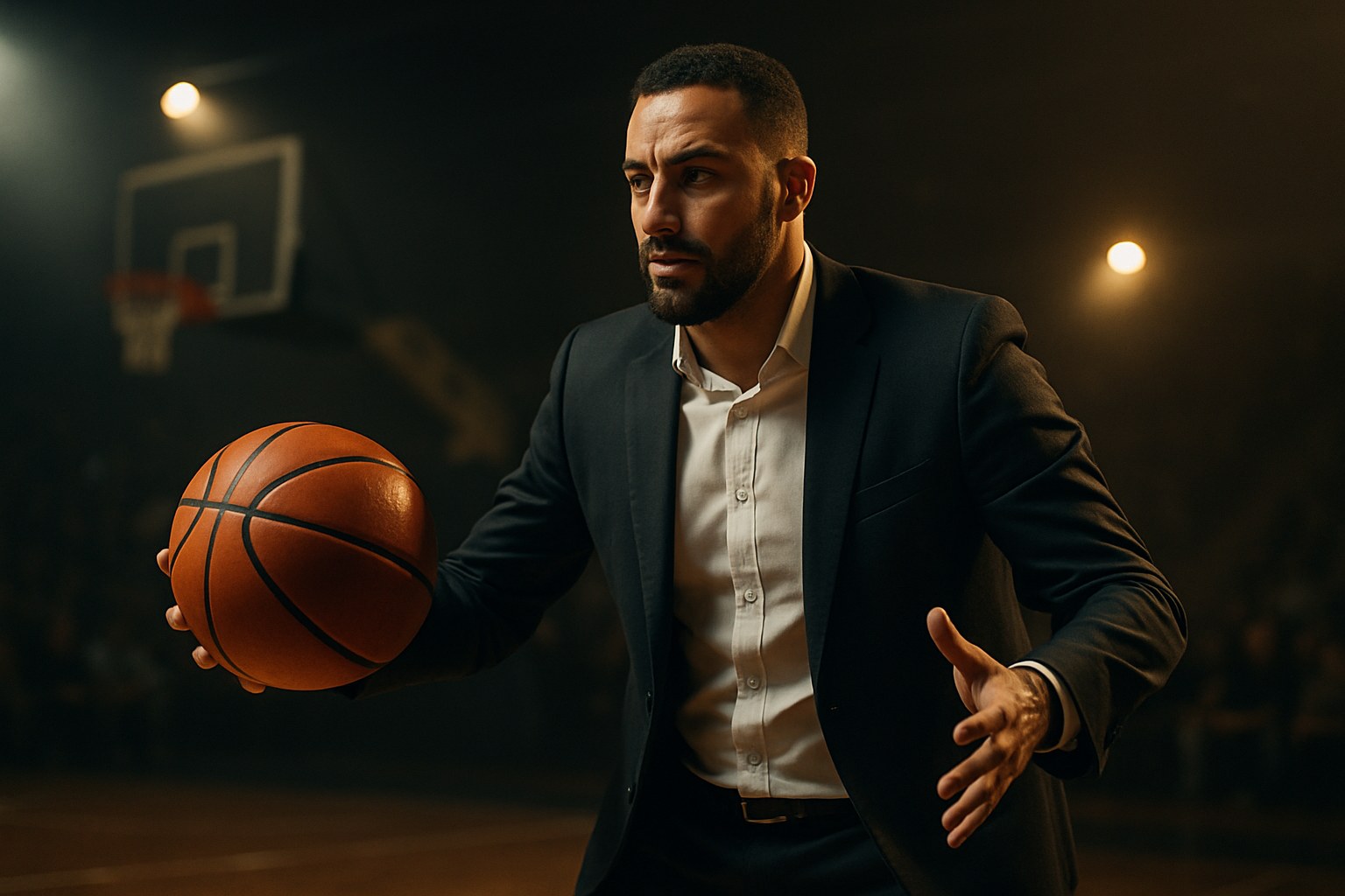 Neuer Cheftrainer bei den Eisbären: Naciri soll das Team schnell und hart in Richtung BBL führen